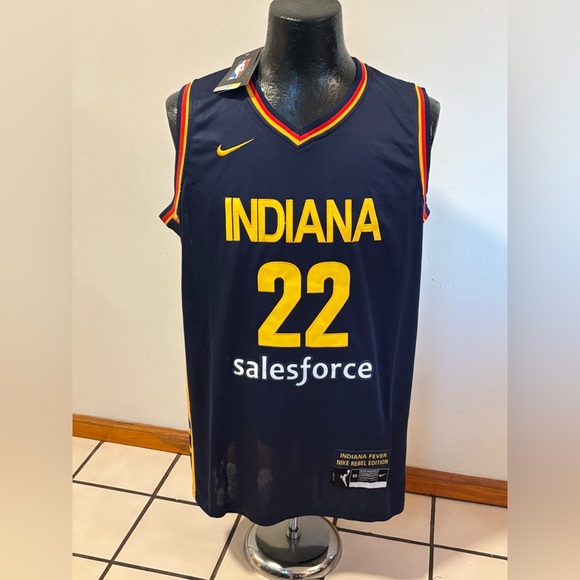 Indiana Fever WNBA Caitlin Clark Basketball Jersey # 22 , Unisex - Picture 9 of 16